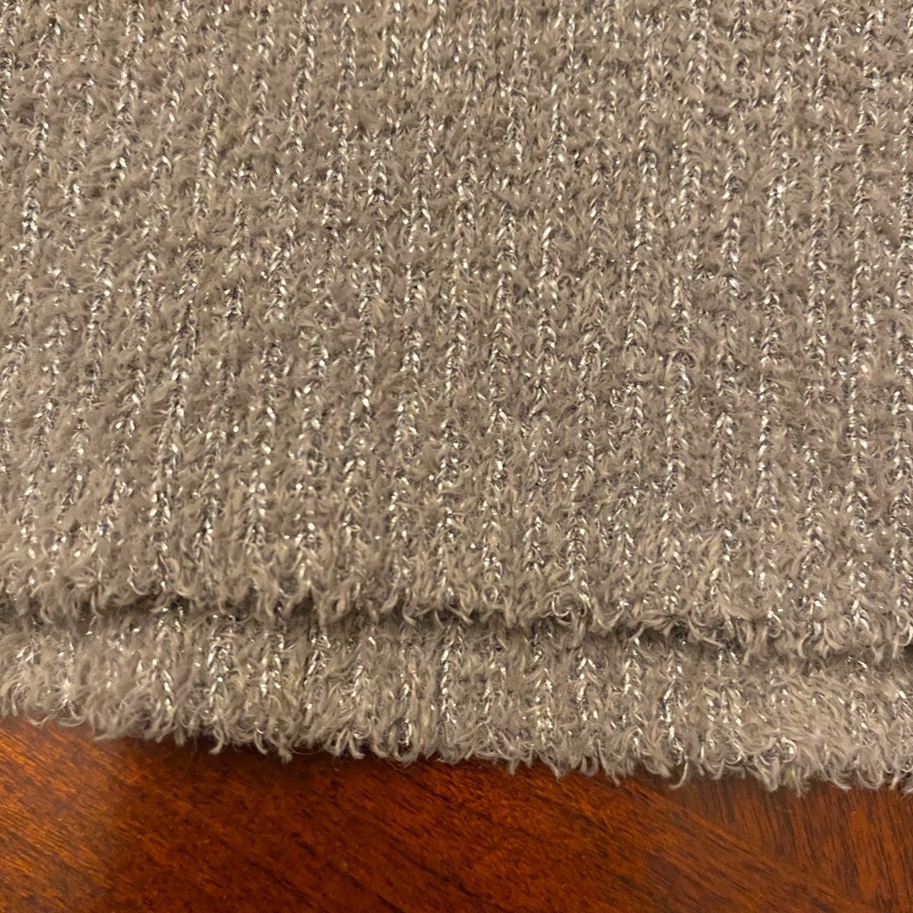 Sparkly cowl neck cache sweater - Picture 12 of 13